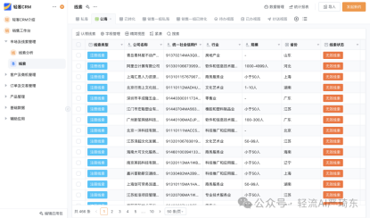 轻流助力线索获取